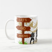Summit Sipper Adventure Awaits with Our Hiking Mug コーヒーマグカップ (左)