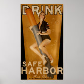 "Sumo Sized" Safe Harbor Beer Torpedo Poster ポスター (正面)