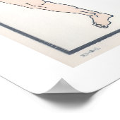 Sumo wrestlers in preparation ポスター (角)