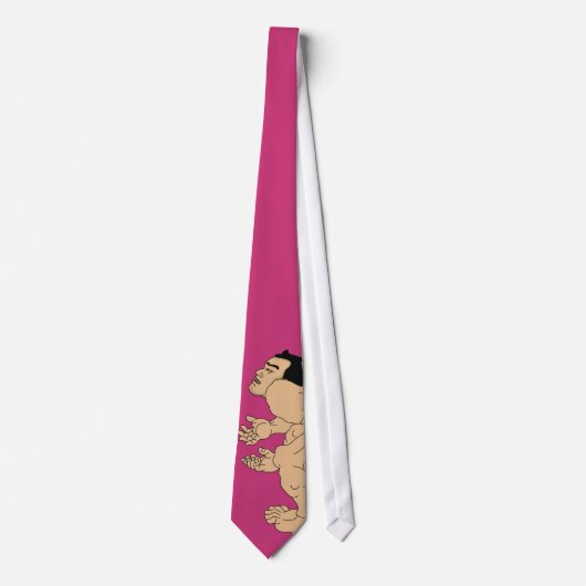Sumo wrestling neck tie ネクタイ (正面)