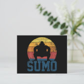Sumo Wrestling Sumo Wrestler Vintage ポストカード (スタンド正面)