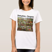Sumpter（オレゴン州の女性Tシャツ） Tシャツ (正面)