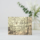 Sumter、SCヴィンテージマップ ポストカード (スタンド正面)