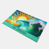 SunおよびSurfシグニチャ ドアマット (アングル)
