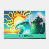 SunおよびSurfシグニチャ ドアマット (正面)