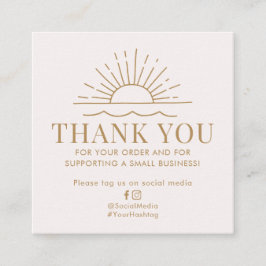 SunとビーチモダンWaveご注文ありがとうございます スクエア名刺