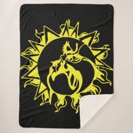 SUNとMOON [1] シェルパブランケット