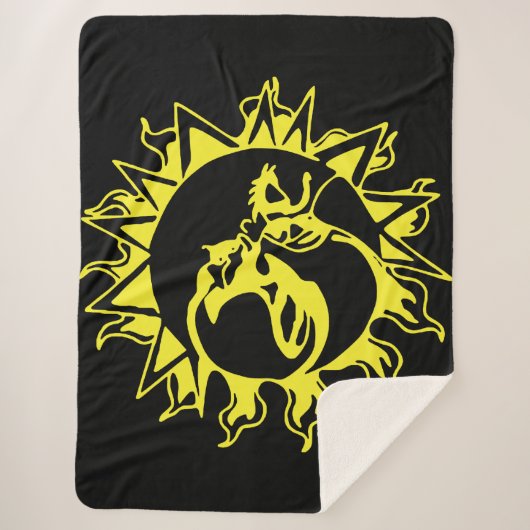 SUNとMOON [1] シェルパブランケット (正面)