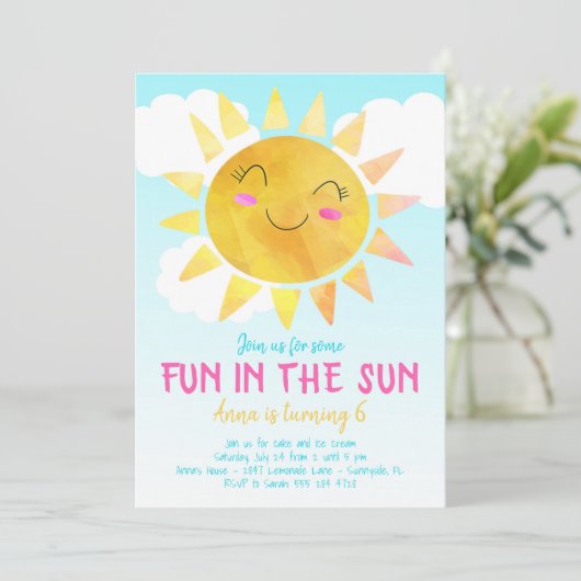 Sunの誕生日パーティーへの招待おもしろい (スタンド正面)