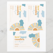 Sunはキャンディーカードの数を推測 (正面)