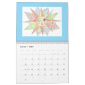 Sunカレンダー – 開始日を選択！ カレンダー (1月 2027)