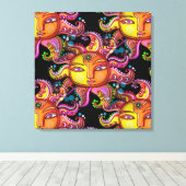 SUNキャンバコンテンポラリースアート キャンバスプリント (インサイチュ (ウッドフロア))