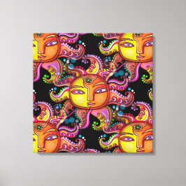 SUNキャンバコンテンポラリースアート キャンバスプリント