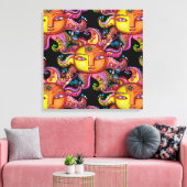 SUNキャンバコンテンポラリースアート キャンバスプリント (インサイチュ (リビング))