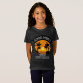 SunセットデザイナーTシャツ Tシャツ (正面フル)
