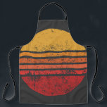 SUNヴィンテージグランジサークルイラストレーションvintage, ci エプロン<br><div class="desc">SUNヴィンテージグランジサークル図解ヴィンテージ、サーフ、サーフ、太陽、虹、背景、サンセット、ロゴ、日の出、グラフィック、レトロ、マイアミ、自然、ラウンド、ビーチ、ラベル、シャツ、水色、抽象画、レトロ、イラストレーション、</div>