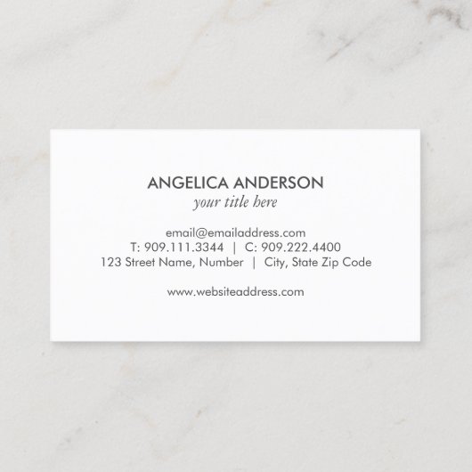 Sun名刺 名刺 (裏面)