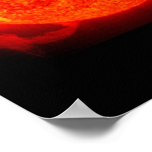 Sun宇宙画像 ポスター (角)