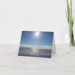 Sun海ウェーブ静寂ノートカード カード