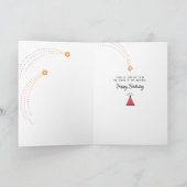 Sun誕生日グリーティングカード カード (内部)