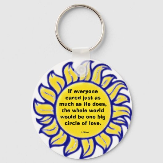 sun_29,もし彼と同じようにすべてだった… キーホルダー (正面)