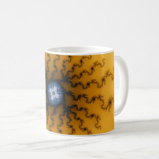 Sun 2 – フラクタルマグカップ コーヒーマグカップ (正面右)