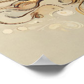 Sun Above Us Sunイラストレーションプリント，ポスター ポスター (角)