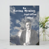 Sun and Clouds Memorial Service写真 | 引用文 プログラム (スタンド正面)