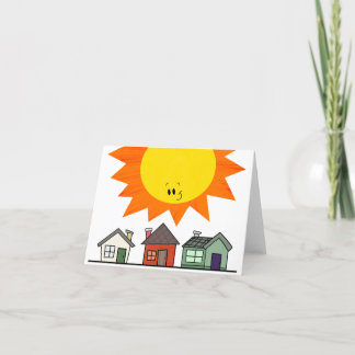 Sun and Housesカード カード