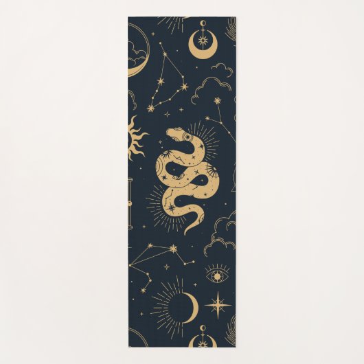 Sun and Moon -Astronomy Witch ヨガマット (正面)