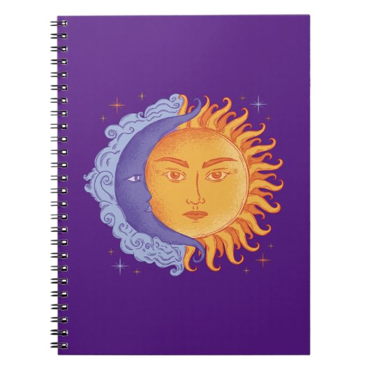 Sun and Moon Notebook ノートブック (正面)