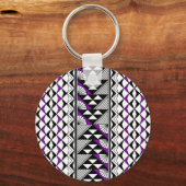 Sun and Rain - Purple -  キーホルダー (正面)