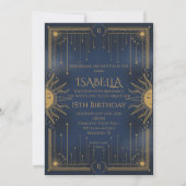 sun and stars 招待状 (正面)