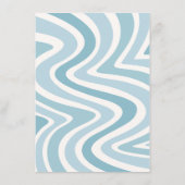 Sun Baby Shower Feudゲームの応答カード 招待状 (裏面)