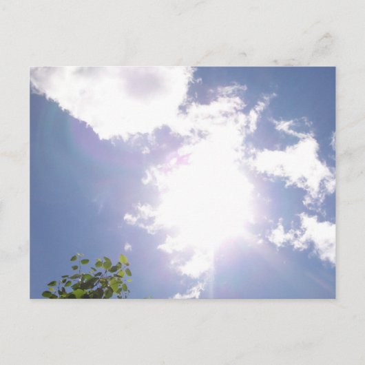 Sun Beam and Cloudsはがき ポストカード (正面)