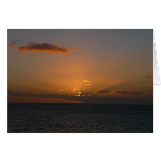 Sun Behind Clouds II Seascape写真 (正面横)