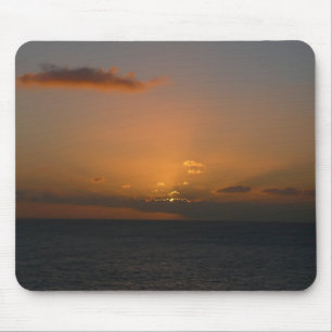 Sun Behind Clouds II Seascape マウスパッド