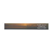 Sun Behind Clouds II Seascape ラップアラウンドラベル (単一)