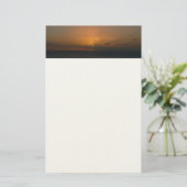 Sun Behind Clouds II Seascape 便箋 (スタンド正面)