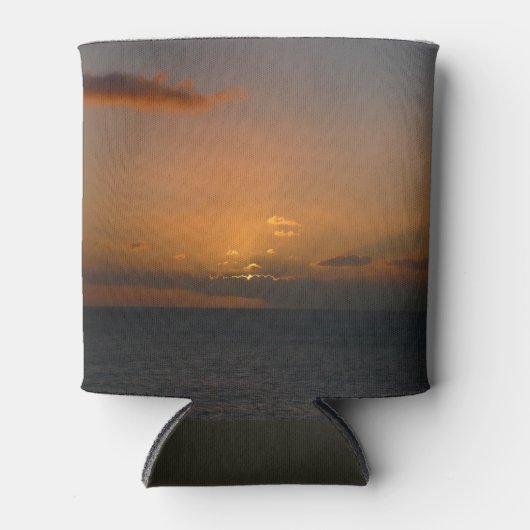 Sun Behind Clouds II Seascape 缶クーラー (正面)