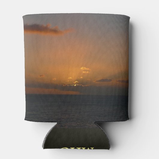 Sun Behind Clouds II Seascape 缶クーラー (裏面)