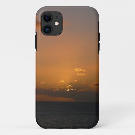 Sun Behind Clouds II Seascape Case-Mate iPhoneケース (裏面)