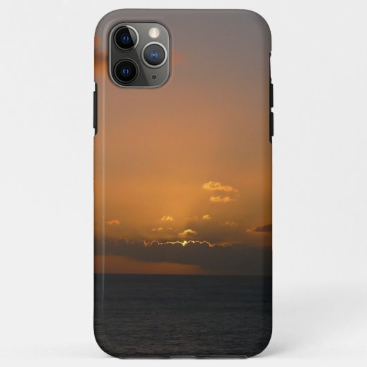 Sun Behind Clouds II Seascape Case-Mate iPhoneケース (裏面)