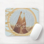 Sun Between Hands Mouse Pad  マウスパッド (マウス)