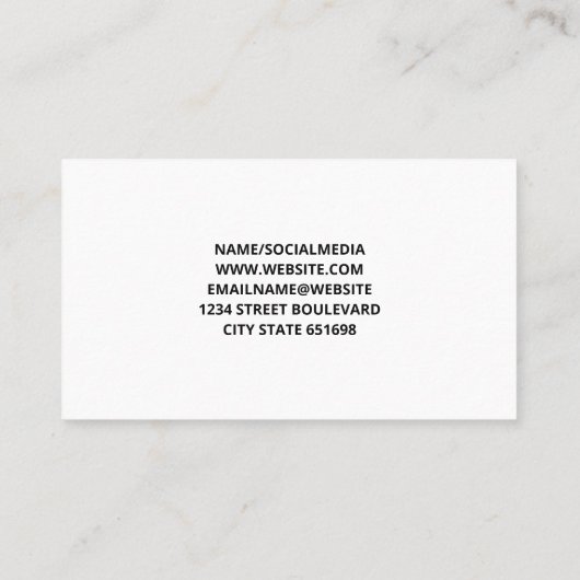 Sun Blueprints | Solar Panel | Energy Tech 名刺 (裏面)