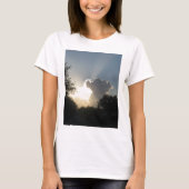 Sun Burst Through the Clouds Tシャツ (正面)