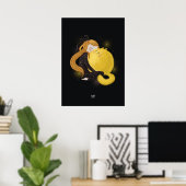 SUN CATバイアレクサンドラディカイア ポスター (ホームオフィス)