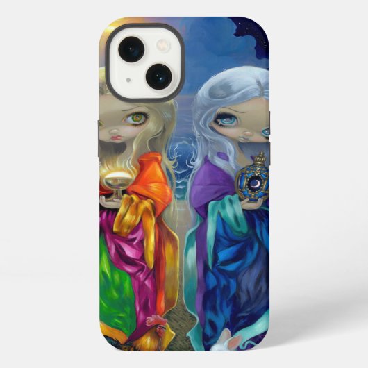 "Sun Child and Moon Child" iPhone 6 カバー (裏面)