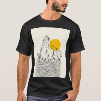 Sun Cliffsグラフィック Tシャツ