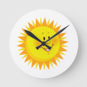 Sun Clock ラウンド壁時計 (正面)